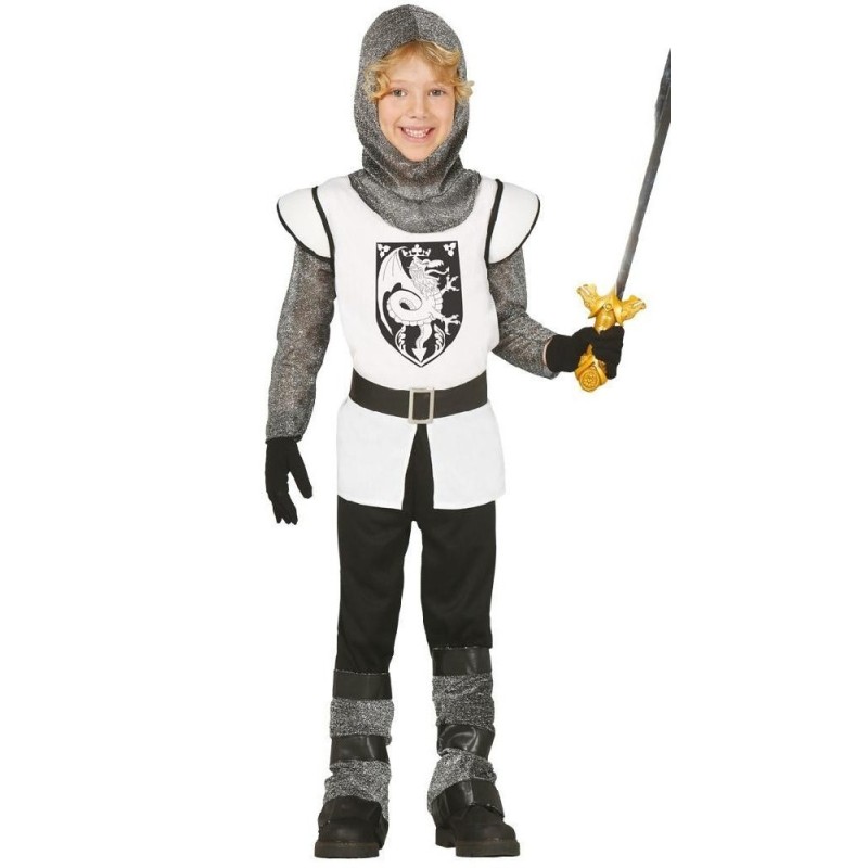 DISFRAZ CABALLERO MEDIEVAL, INFANTIL, 10